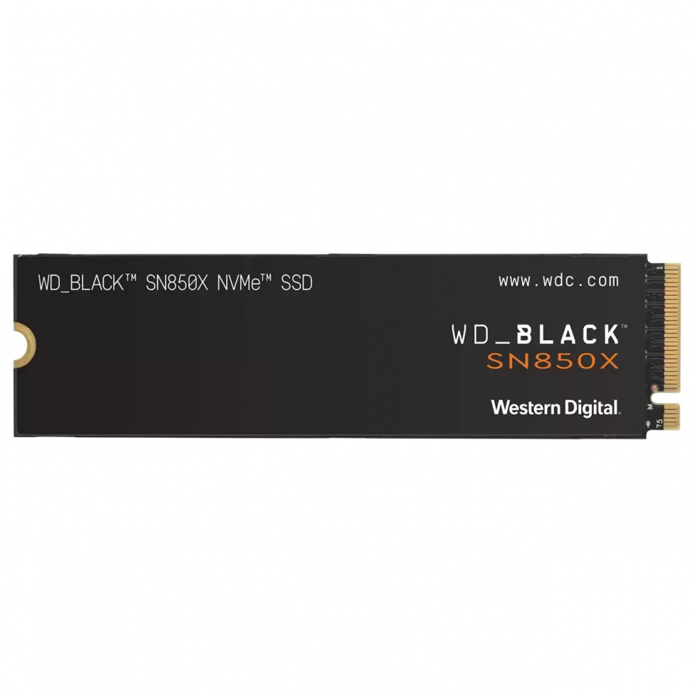 SSD WD BLACK SN850X NVME 4TB PCI EXPRESS 4.0 M2 WDS400T2X0E 1AÑO DE GARANTIA