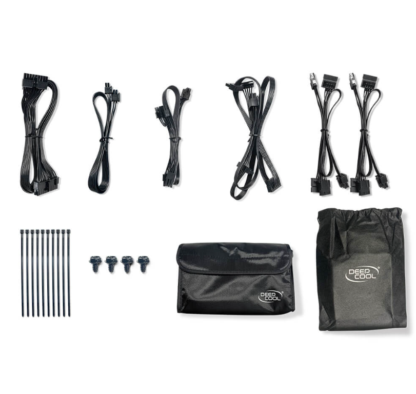 FUENTE DEEPCOOL PM650D 650W 80PLUS Gold ATX NO MODULAR R-PM650D-FA0B-US 12M DE GARANTIA