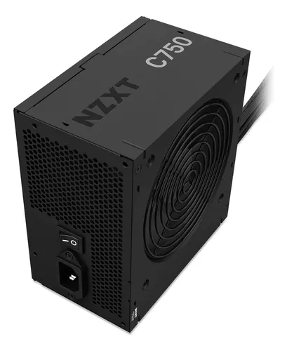 FUENTE NZXT C750 ATX 80 PLUS BRONCE 24-PIN 750W PA-7B2BB-US 11M DE GARANTIA