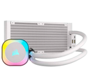 ENFRIAMIENTO CORSAIR ICUE LINK H100i 240MM RGB AIO BLANCO CW-9061005-WW 1 AÑO DE GARANTIA