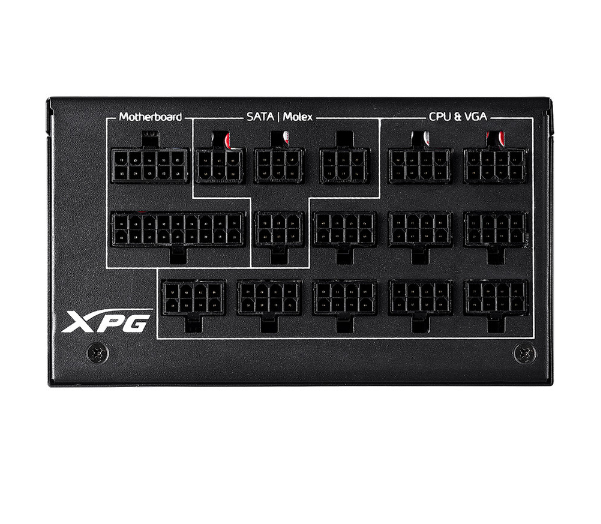 FUENTE ADATA XPG CYBERCORE 1300W PLATINUM FULL MOD NEGRO CYBERCORE1300P-BKCUS 1AÑO DE GARANTIA