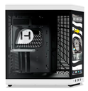 GABINETE HYTE Y70 TOUCH INFINITE EATX S/FUENTE CRISTAL NEGRO/BLANCO CS-HYTE-Y70TI-WB 11M DE GARANTIA