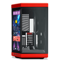 GABINETE HYTE Y70 TOUCH INFINITE EATX S/FUENTE CRISTAL NEGRO/ROJO CS-HYTE-Y70TI-RB 11M DE GARANTIA