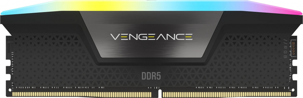 RAM CORSAIR DDR5 VENGEANCE 4X24 96GB 6400 NEGRO RGB CMH96GX5M4B6400C32 11M DE GARANTIA