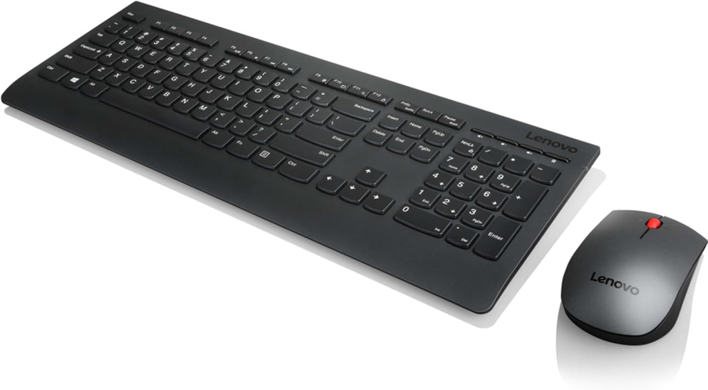 KIT TECLADO Y MOUSE LENOVO MA203W TEC/ESP INALAMBRICO USB NEGRO 4X31N50731 GARANTIA CON FABRICANTE