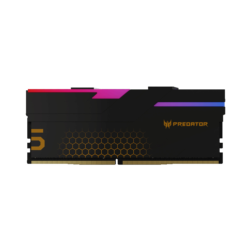 RAM ACER PREDATOR HERMES DDR5 32GB 2X16 7200MH RGB NEGRO BL.9BWWR.406 12M DE GARANTIA
