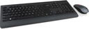 KIT TECLADO Y MOUSE LENOVO MA203W TEC/ESP INALAMBRICO USB NEGRO 4X31N50731 GARANTIA CON FABRICANTE