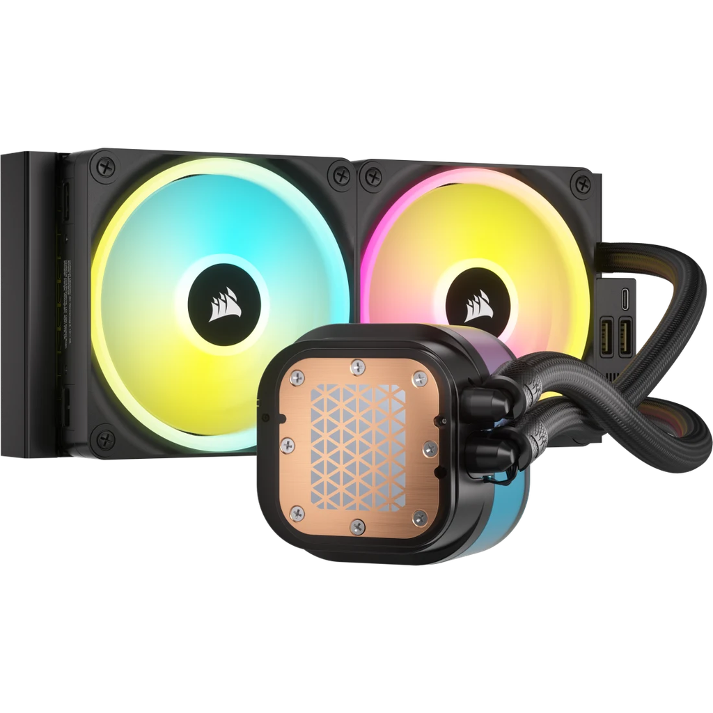 ENFRIAMIENTO CORSAIR ICUE LINK H100I LCD RGB 240MM CW-9061007-WW 11M DE GARANTIA