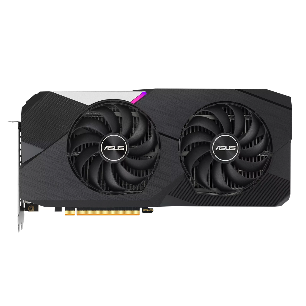TVIDEO ASUS RX 6750XT DUAL RADEON OC 12GB DDR6 DUAL-RX6750XT-O12G 1AÑO DE GARANTIA