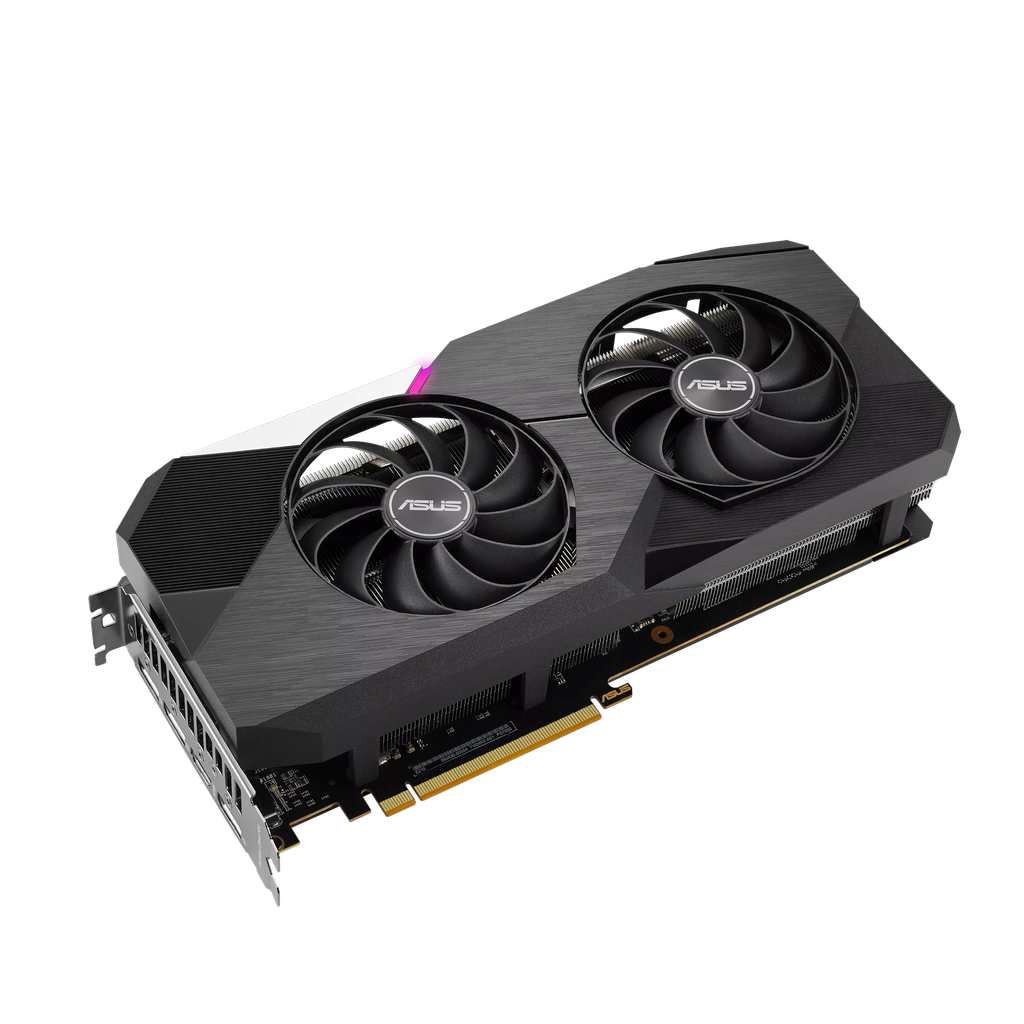 TVIDEO ASUS RX 6750XT DUAL RADEON OC 12GB DDR6 DUAL-RX6750XT-O12G 1AÑO DE GARANTIA