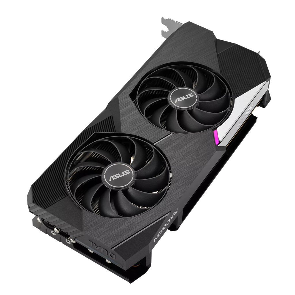 TVIDEO ASUS RX 6750XT DUAL RADEON OC 12GB DDR6 DUAL-RX6750XT-O12G 1AÑO DE GARANTIA