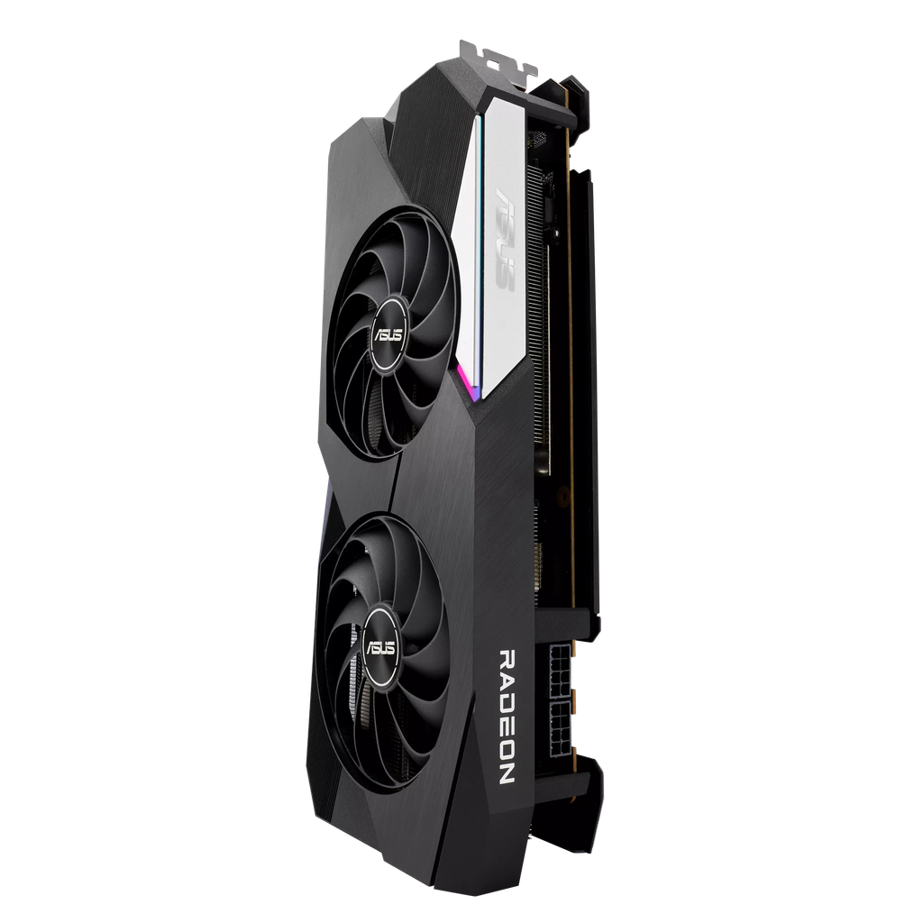 TVIDEO ASUS RX 6750XT DUAL RADEON OC 12GB DDR6 DUAL-RX6750XT-O12G 1AÑO DE GARANTIA