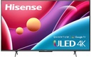 SMART TV HISENSE 65" ULED 4K UHD GOOGLE TV 4HDMI 2USB ETH WIFI 65U6H 11M DE GARANTIA