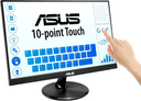 MONITOR ASUS VT229H TOUCH 21.5" 5MS 10PTS FULL HD 75HZ HDMI D-SUB 1 AÑO DE GARANTIA