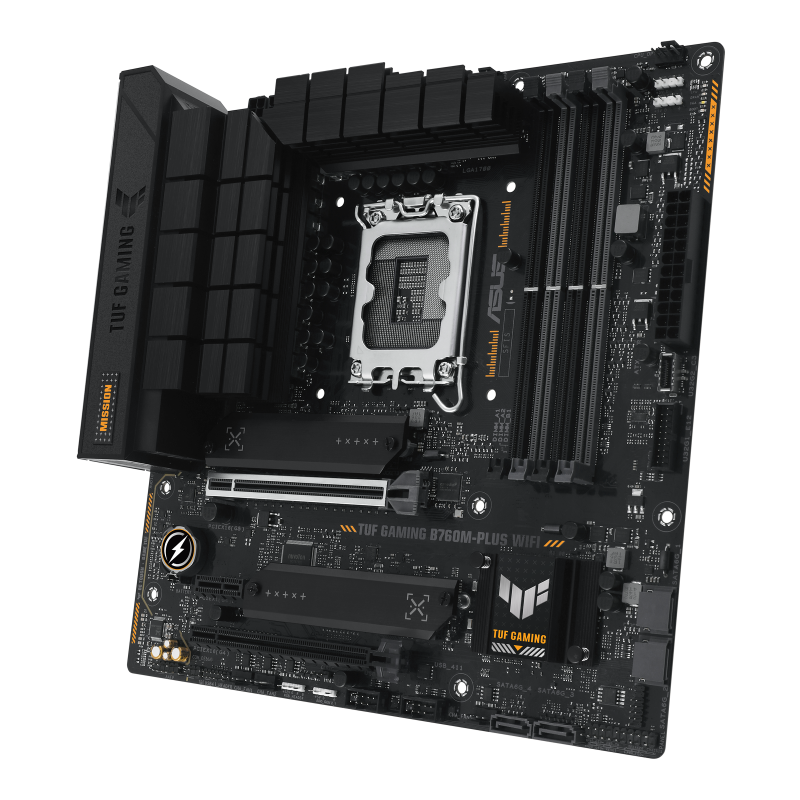 MB ASUS TUF GAMING B760M-PLUS 192GB DDR5 HDMI DP TUF GAMING B760M-PLUS WIFI II 90MB1EH0-M044Y0 1AÑO DE GARANTIA