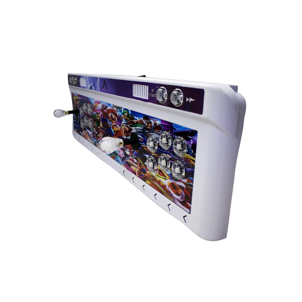 CONSOLA TABLERO AION 2P M3 MARIO SMASH BROOS CON 6600 JUEGOS ARGADE MULTIJUGADOR HDMI WIFI 3M DE GARANTIA