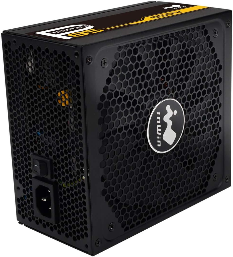FUENTE INWIN VE85 850W 80 PLUS GOLD MODULAR NEGRO IW-PS-VE850W 11M DE GARANTIA