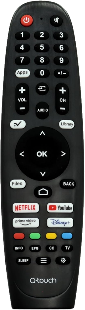SMART TV QTOUCH QW40DYH 40" FHD WIFI 3HDMI 2USB QW40DYH 1AÑO DE GARANTIA