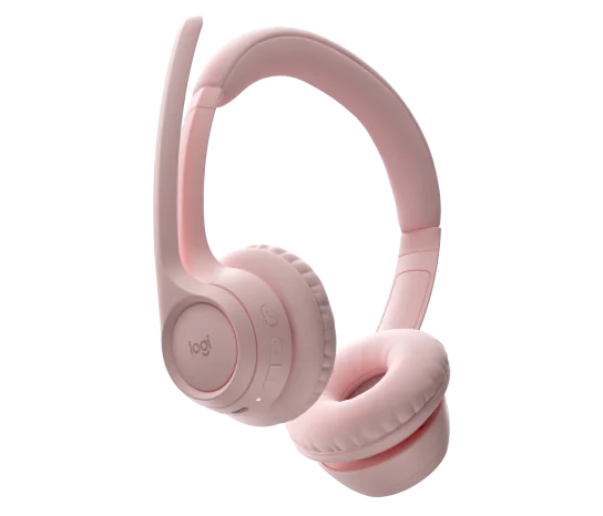 DIADEMA LOGITECH ZONE 300 BLUETOOTH USB-C ROSA 981-001411 11M DE GARANTIA