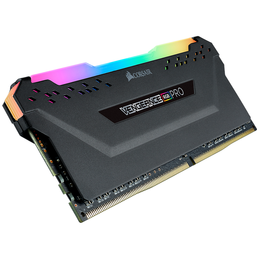 RAM CORSAIR DDR4 VENGEANCE PRO 8GB 3200 NEGRO RGB CMW8GX4M1Z3200C16 11M DE GARANTIA