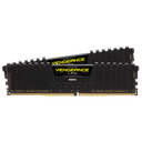RAM CORSAIR DDR4 VENGEANCE 16GB 3200 NEGRO CMK32GX4M2E3200C16 11M DE GARANTIA