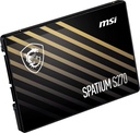 SSD MSI SPATIUM S270 480GB SATAIII 3D SPATIUM S270 SATA 2.5 480GB 11M DE GARANTIA "
