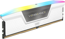 RAM CORSAIR DDR5 VENGEANCE 2X32 64GB 6000 BLANCO RGB CMH64GX5M2B6000C30W 11M DE GARANTIA