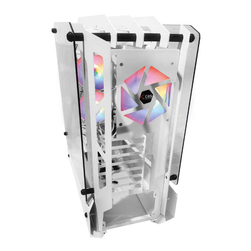 GABINETE XCASE FREEZER RGB BLANCO CRISTAL M-ATX 3VENT GGFREE3TO-B 11M DE GARANTIA