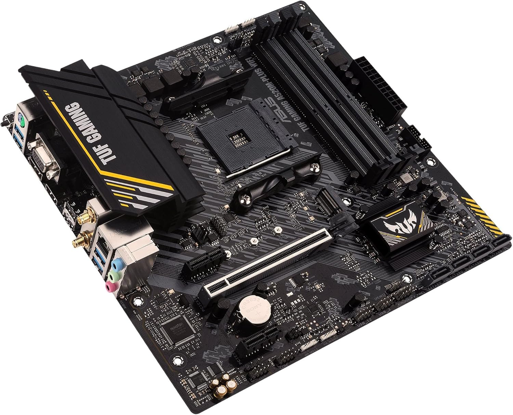 MB ASUS TUF GAMING A520M-PLUS WIFI AM4 DDR4 MATX HDMI DP 90MB17F0-M0EAY0 1 AÑO DE GARANTIA