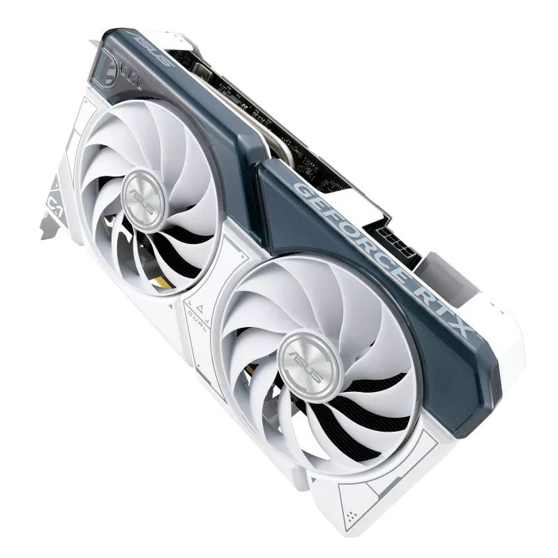 TVIDEO ASUS DUAL GEFORCE RTX4060 EVO EDICION WHITE 8GB GDRR6  4.0 HDMI DP 90YV0JCB-M0AA00 1AÑO DE GARANTIA