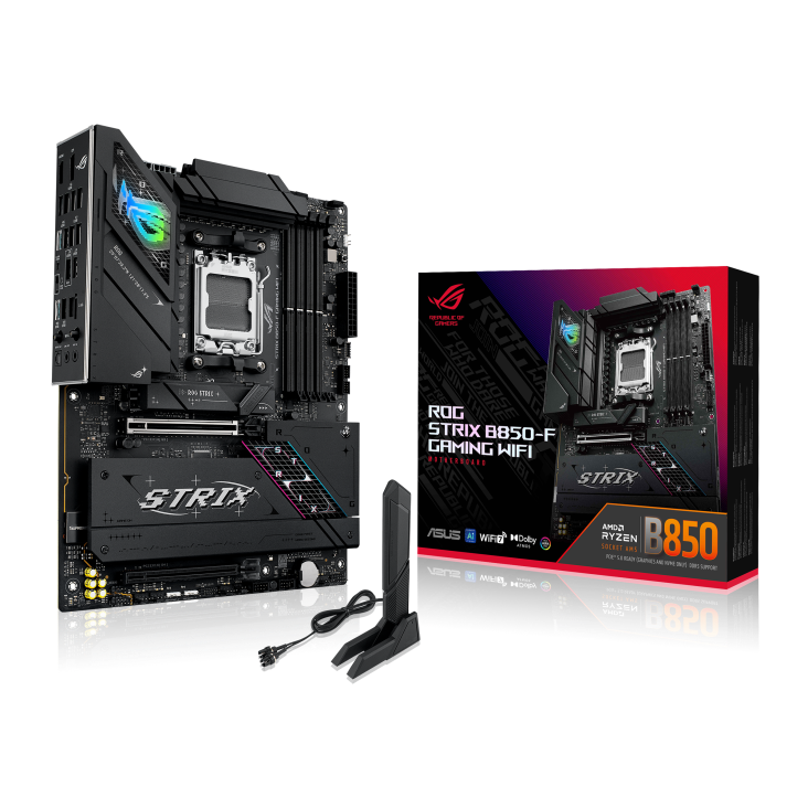 MB ASUS ROG STRIX B850-F GAMING WIFI AM5 DDR5 ATX HDMI DP 90MB1J70-M0EAY0 1 AÑO DE GARANTIA