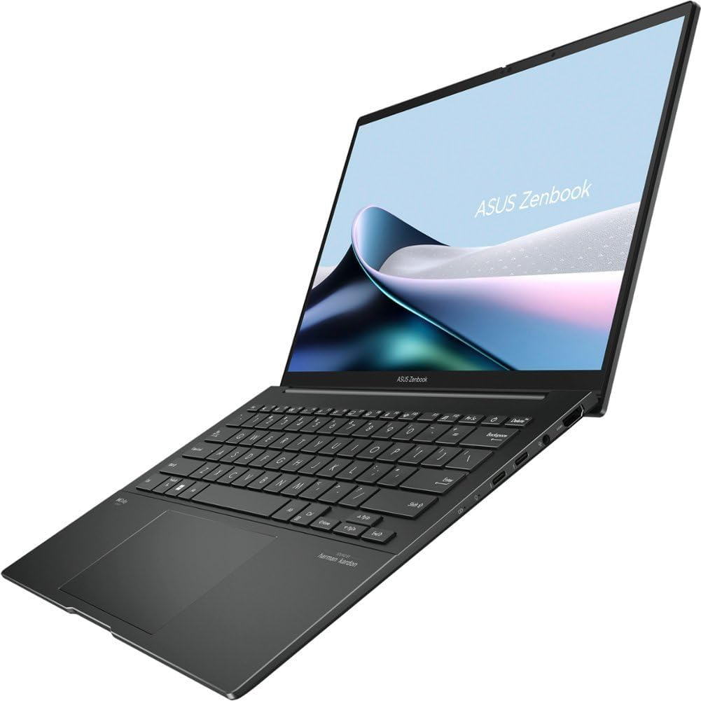 LAPTOP ASUS ZENBOOK CORE ULTRA 5 125H 512GB SSD 8GB DDR5 14" OLED TOUCH SCREEN TEC/ING W11H GRIS Q415MA-U5512 90NB11R7-M00H00 1AÑO DE GARANTIA