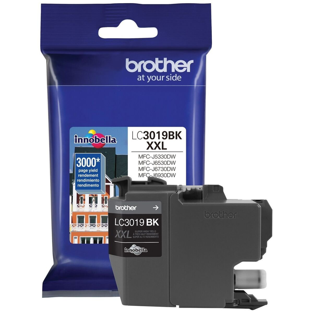 CARTUCHO BROTHER LC3019BK NEGRO 3000 PAGINAS SIN GARANTIA