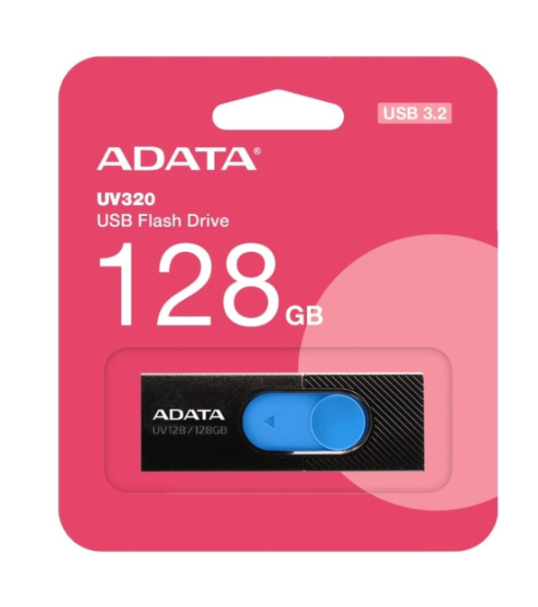 MEMORIA USB 128GB UV128 NEGRA 3.2 AUV128-128G-RBE 11M DE GARANTIA