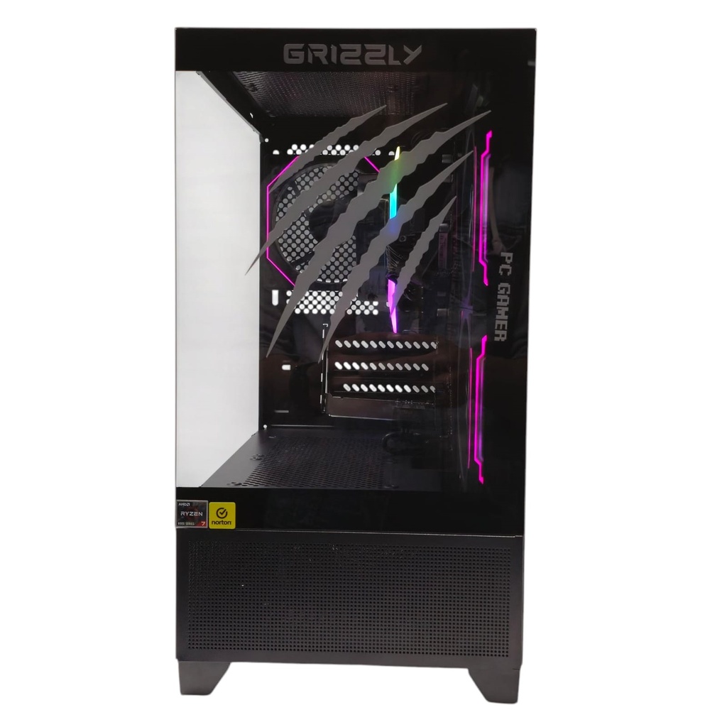 PC GRIZZLY AMD RYZEN 7 8700G 4.2GHZ 32GB M.2 1TB WIFI BT PG-AMD061 1 AÑO DE GARANTIA