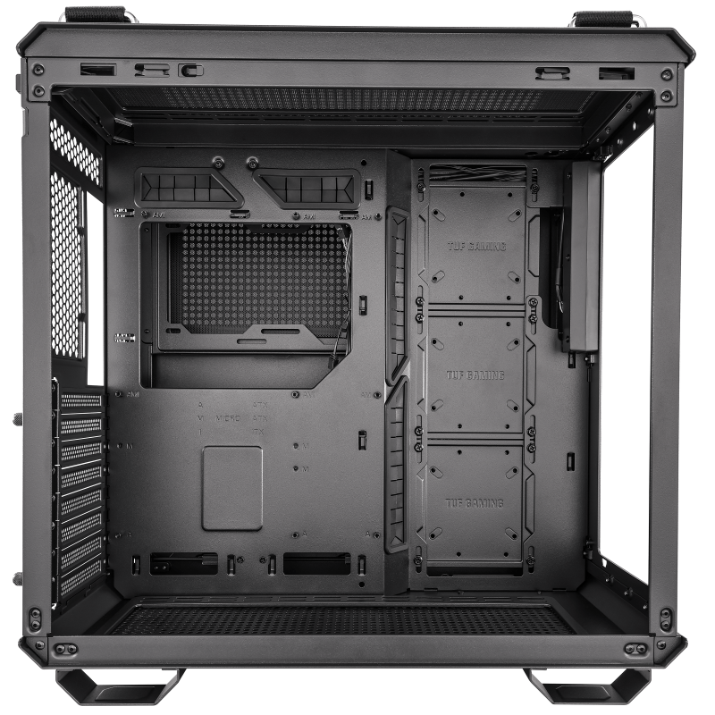 GABINETE ASUS TUF GAMING GT502 MIDTOWER ATX NEGRO CRISTAL TEMPLADO 90DC0090-B08000 SIN GARANTIA