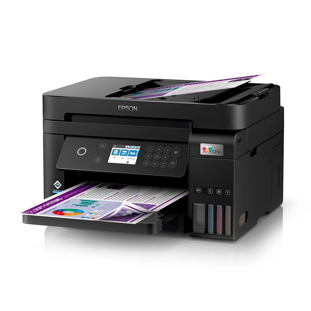 MULTIFUNCIONAL EPSON ECOTANK L6270 COLOR USB WIFI ETHERNET 20PPM WIN/MAC C11CJ61301 IMP AUTO DUPLEX GARANTIA CON EL FABRICANTE