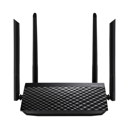 ROUTER ASUS RT-AC1200 V2 300MPBS  2.4/5 GHZ DUAL BANDA AC1200 RT-AC1200 V2 3M DE GARANTIA