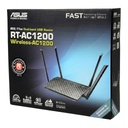 ROUTER ASUS RT-AC1200 V2 300MPBS  2.4/5 GHZ DUAL BANDA AC1200 RT-AC1200 V2 3M DE GARANTIA