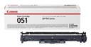 TAMBOR CANON 051 NEGRO 23000 PAGINAS LBP/162DW-MF264DW-MF267DW 2170C001AA SIN GARANTIA