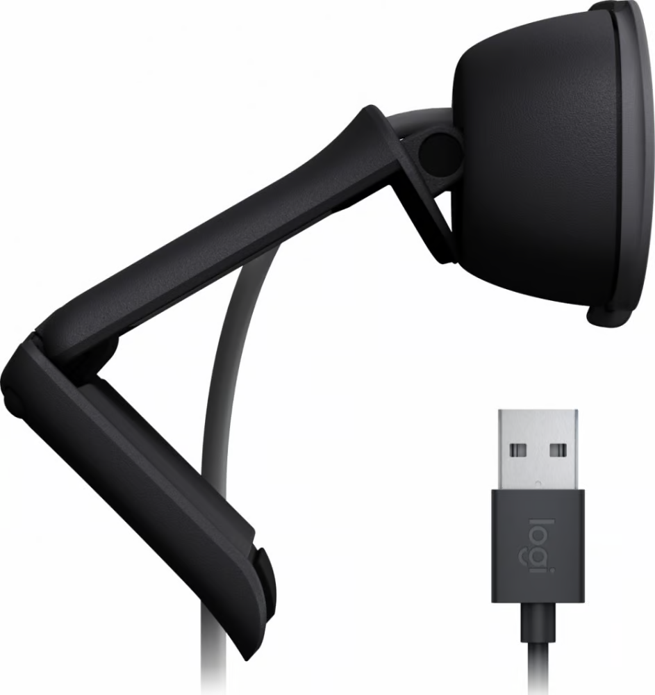 WEBCAM LOGITECH BROO 100 960-001586 GRAFITO  11M DE GARANTIA