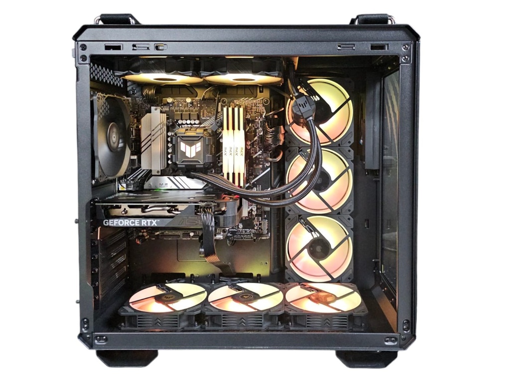 PC GAMER GRIZZLY ASUS EDITION INTEL CORE I7 12700F 4.9GHZ  RTX4060 32GB NVME 1TB WIFI BT PG-INTEL078 1 AÑO DE GARANTIA