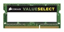 RAM CORSAIR VALUESELECT SODDR3L 8GB 1600 NEGRO CMSO8GX3M1C1600C11 1AÑO DE GARANTIA