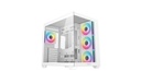 GABINETE DEEPCOOL CG530 4F BLANCO ARGB ITX S/FUENTE CRISTAL R-CG530-WHADA4-G-1 1M DE GARANTIA