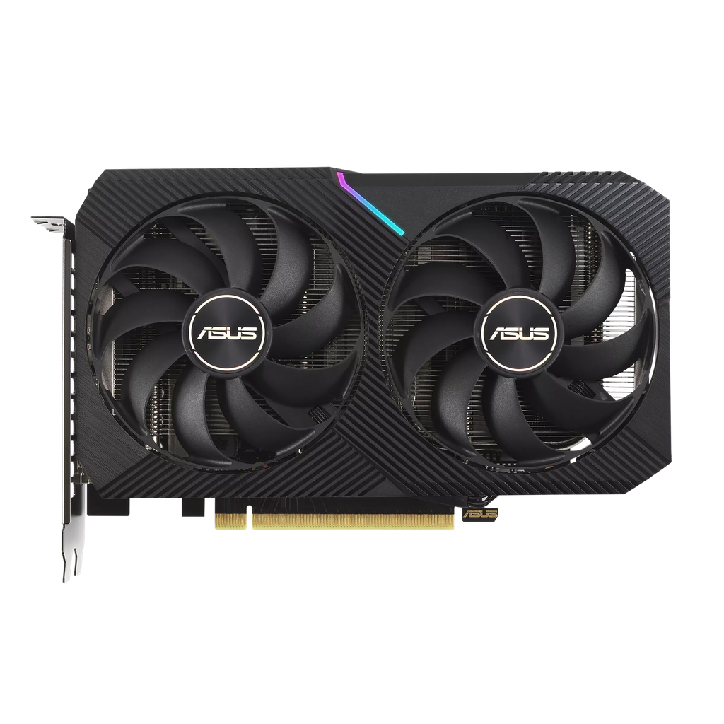 TVIDEO ASUS RTX3060 DUAL OC 12GB DDR6 HDMI DP DUAL-RTX3060-O12G-V2 1 AÑO DE GARANTIA