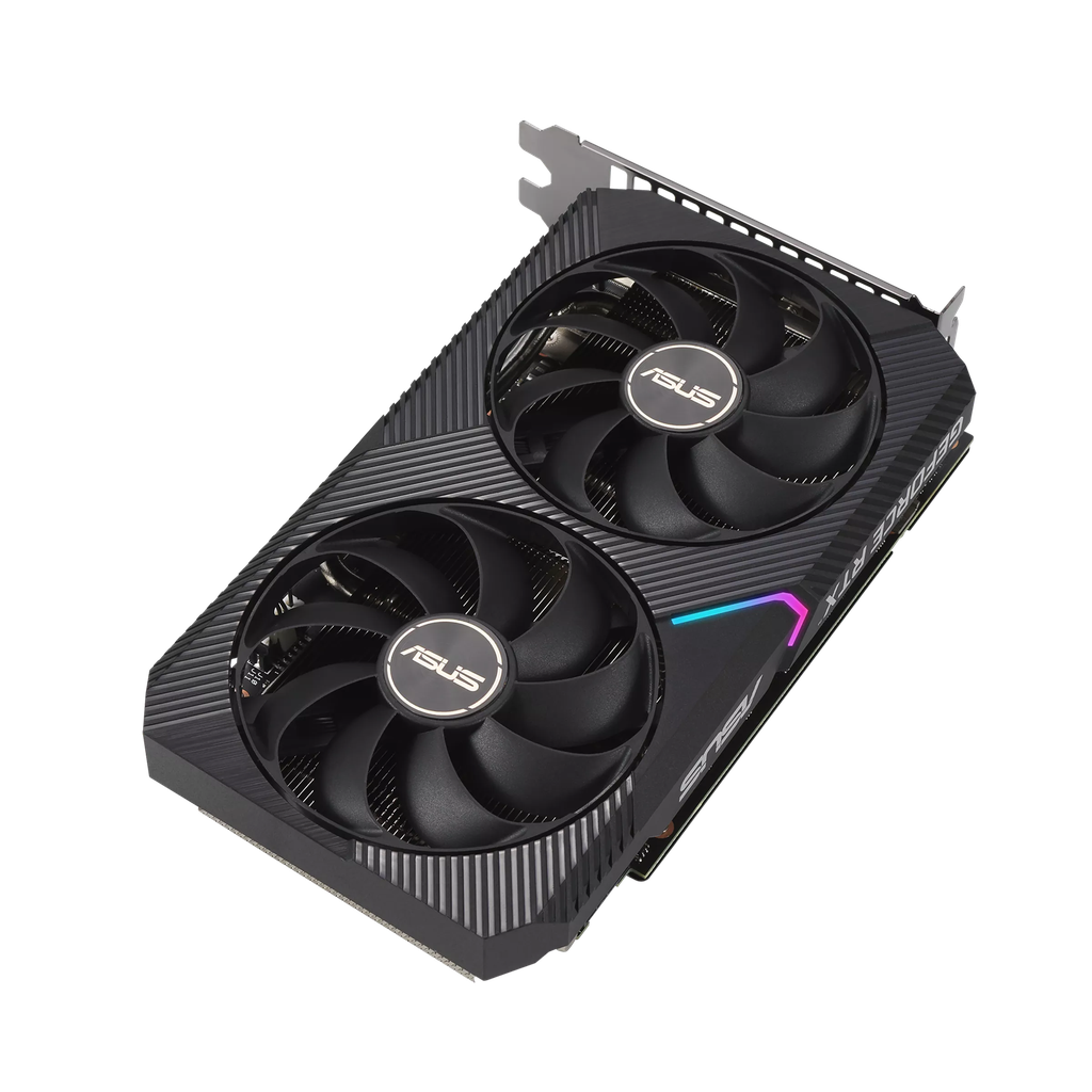TVIDEO ASUS RTX3060 DUAL OC 12GB DDR6 HDMI DP DUAL-RTX3060-O12G-V2 1 AÑO DE GARANTIA