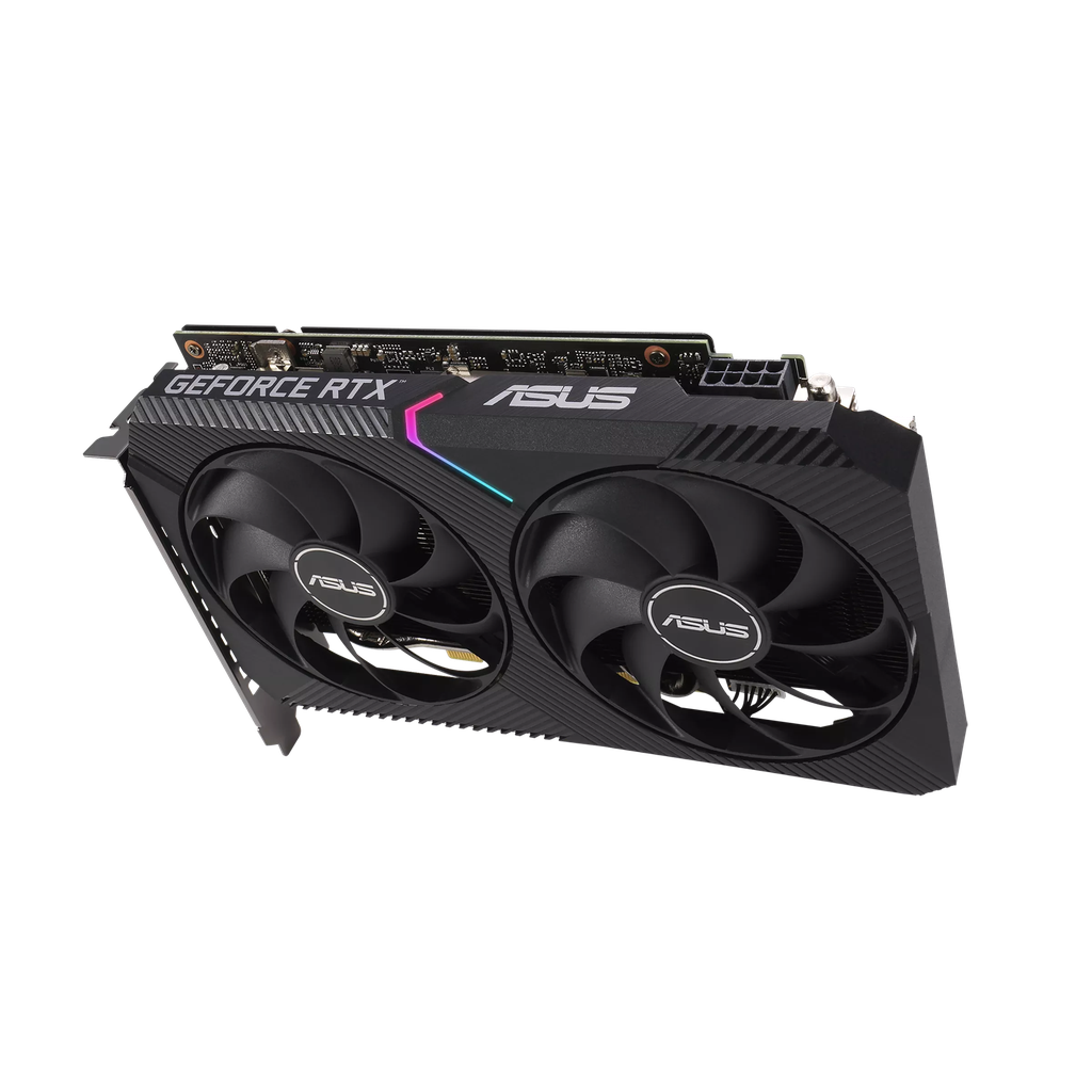 TVIDEO ASUS RTX3060 DUAL OC 12GB DDR6 HDMI DP DUAL-RTX3060-O12G-V2 1 AÑO DE GARANTIA