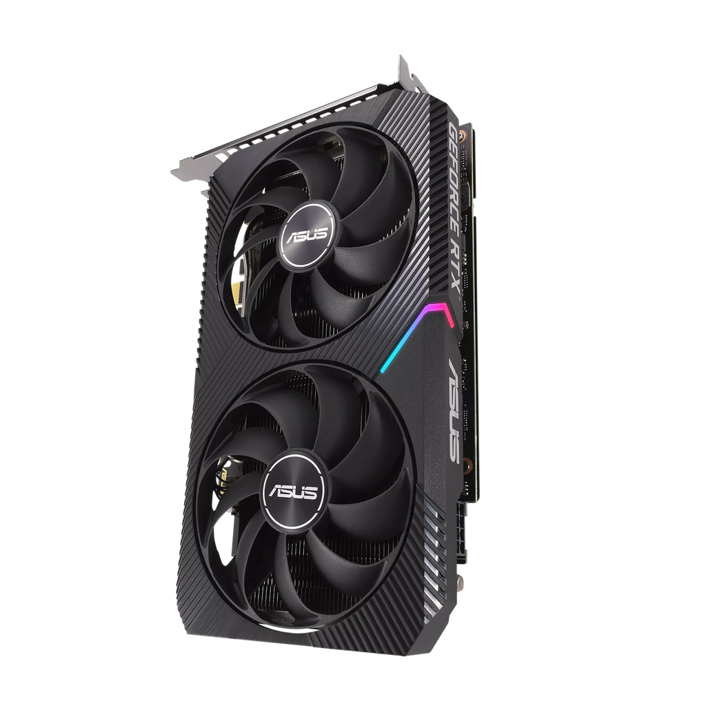 TVIDEO ASUS RTX3060 DUAL OC 12GB DDR6 HDMI DP DUAL-RTX3060-O12G-V2 1 AÑO DE GARANTIA