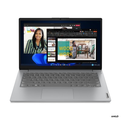 LAPTOP LENOVO V14 RYZEN 3 7320U 256GB SSD 8GB DDR5 14" FHD W11H GRIS 82YT00Q9LM GARANTIA CON FABRICANTE