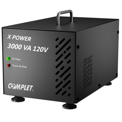 REGULADOR COMPLET XPOWER 3000VA 2V ERV-10-006 11M DE GARANTIA
